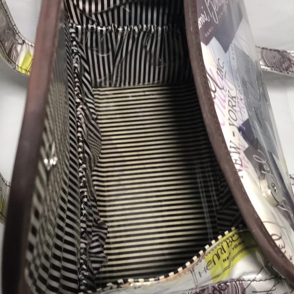 Henri Bendel Heritage Train Case Toiletry Cosmetic Case - Picture 12 of 12